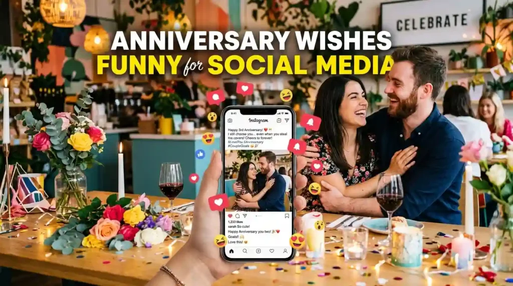 Anniversary Wishes Funny For Social Media