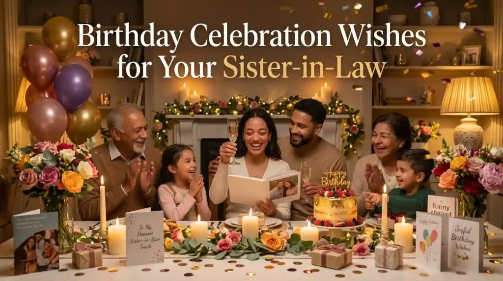 Birthday Celebration Wishes for Your Sister-in-Law