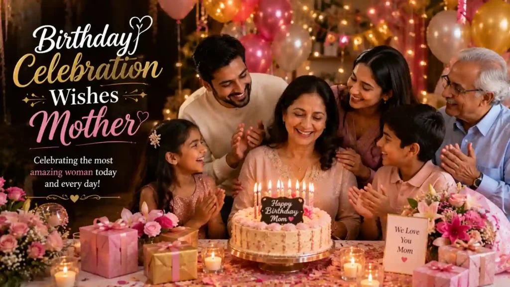 Birthday Celebration Wishes Mother