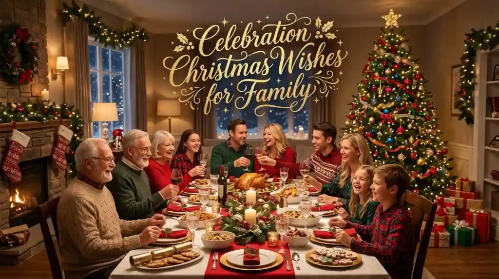 Celebration Christmas Wishes for Family