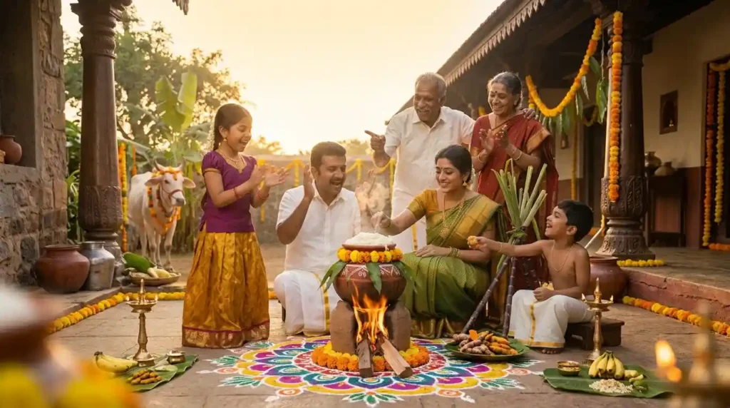 Celebration Pongal Wishes