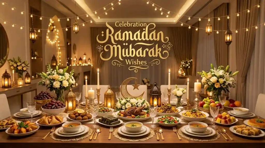 Celebration Ramadan Mubarak Wishes