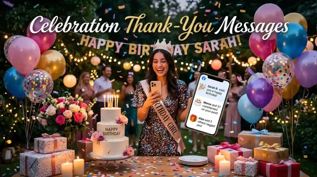 Celebration Thank-You Messages