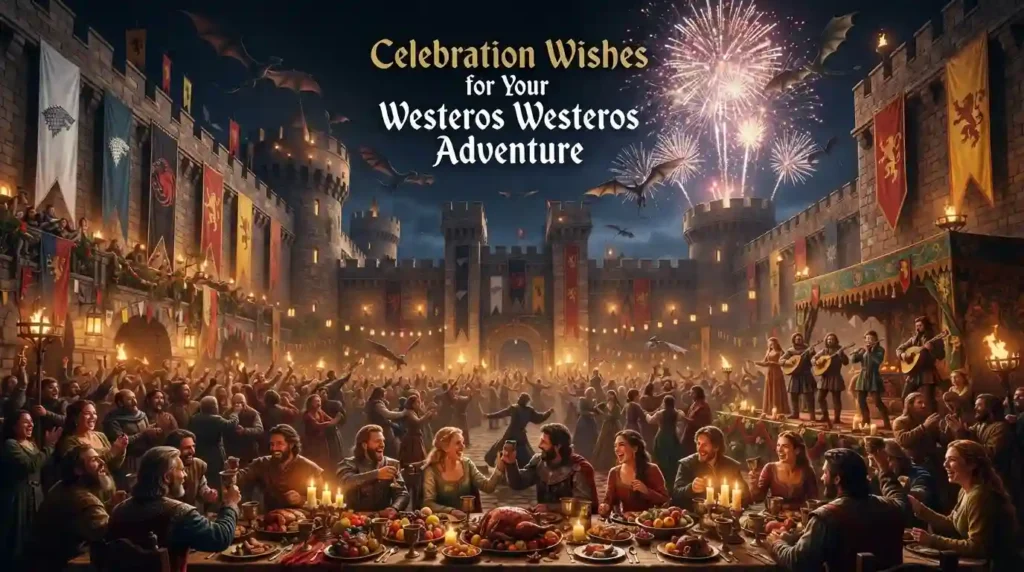 Celebration Wishes for Your Westeros Adventure