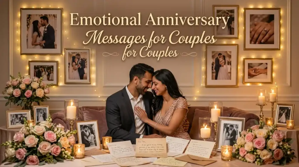 Emotional Anniversary Messages for Couples