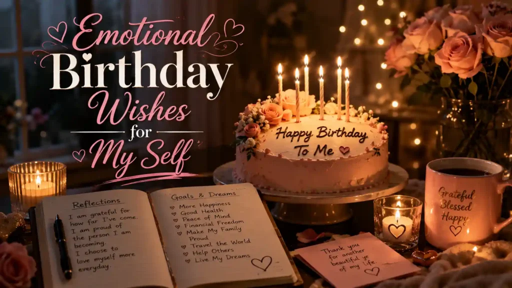 Emotional Birthday Wishes for My Self