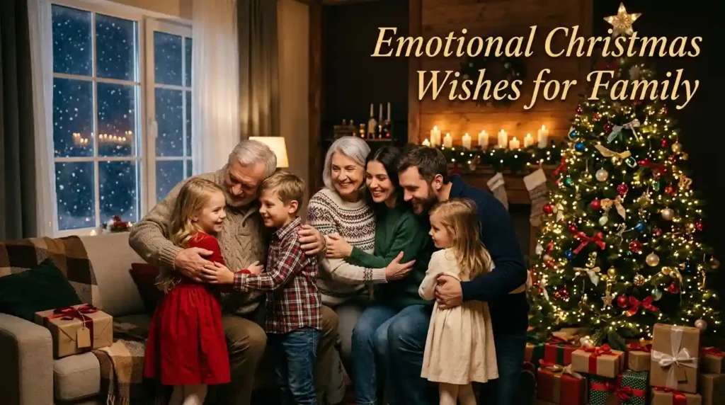 Emotional Christmas Wishes for Family