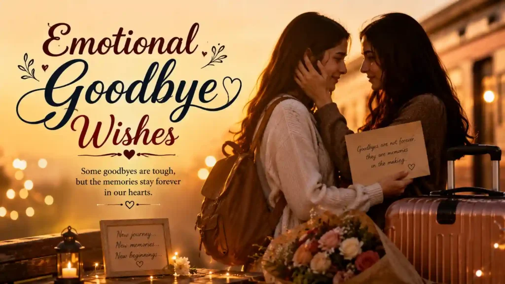 Emotional Goodbye Wishes