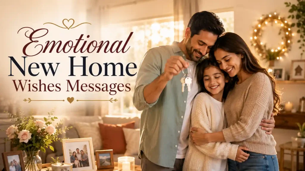 Emotional New Home Wishes Messages