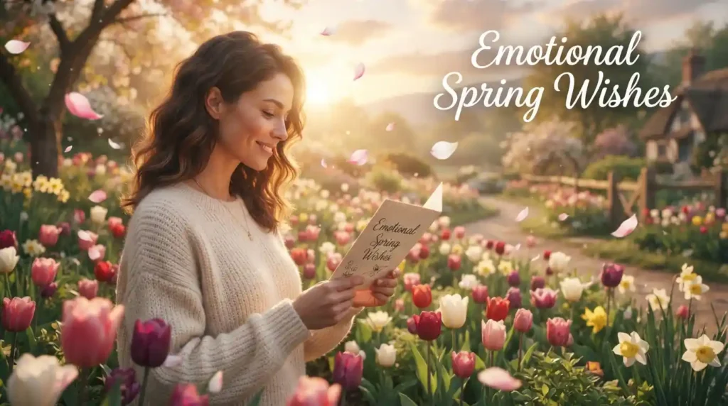 Emotional Spring Wishes