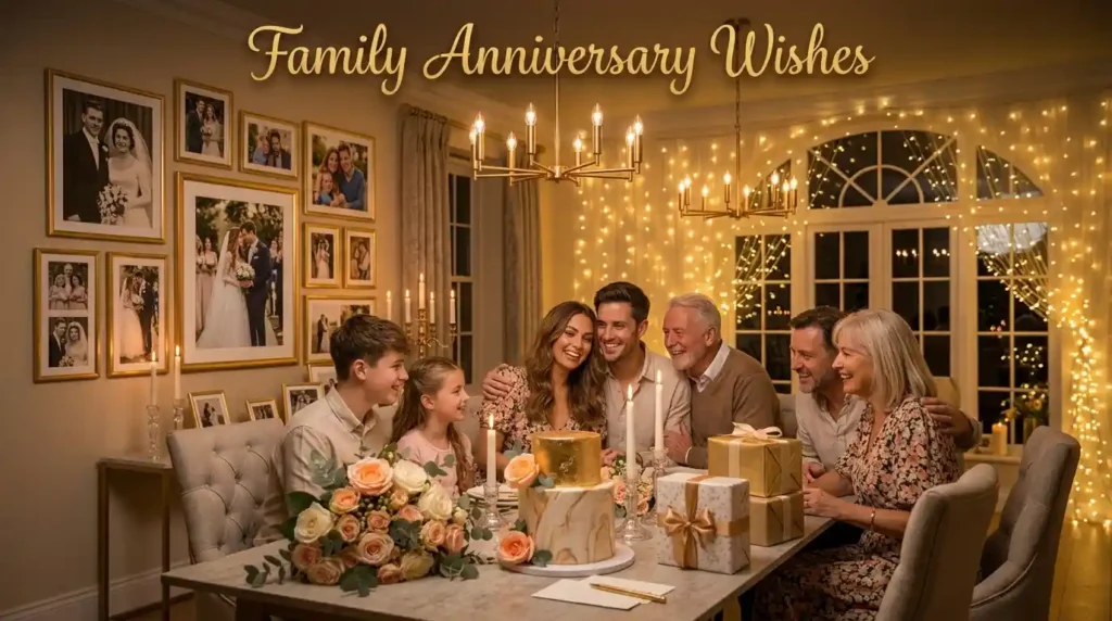 Family Anniversary Wishes
