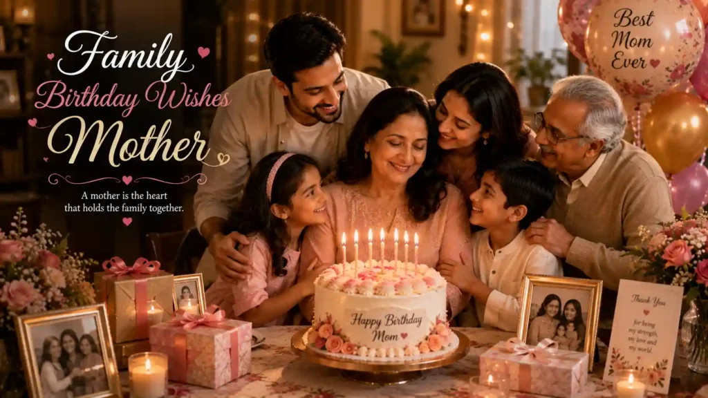 Family Birthday Wishes Mother