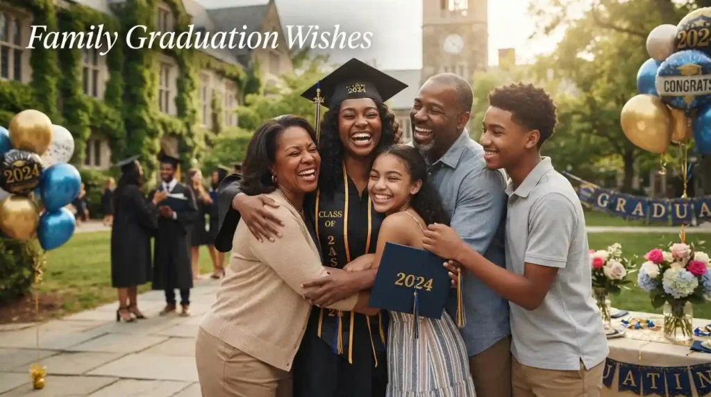 Family Graduation Wishes