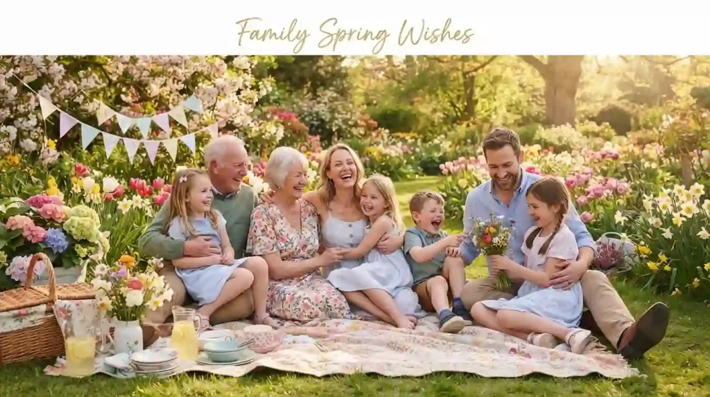 Family Spring Wishes
