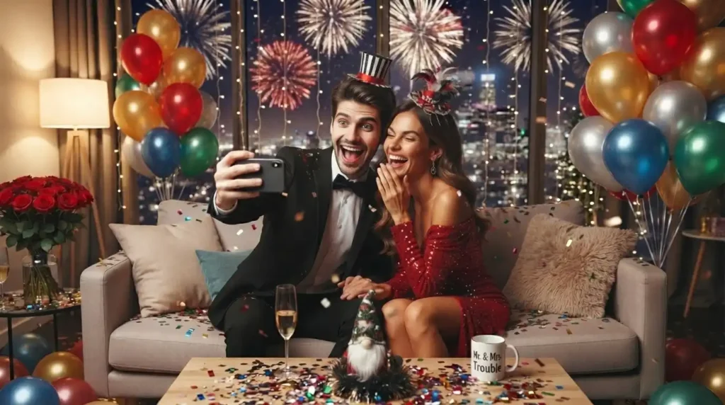 Funny and Cute New Year Wishes for Couples