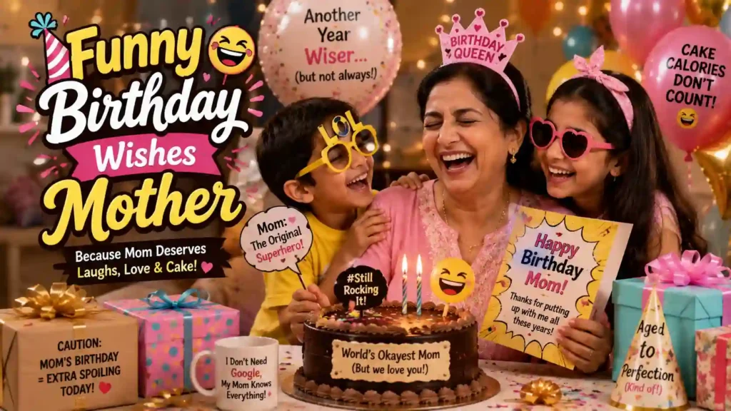 Funny Birthday Wishes Mother