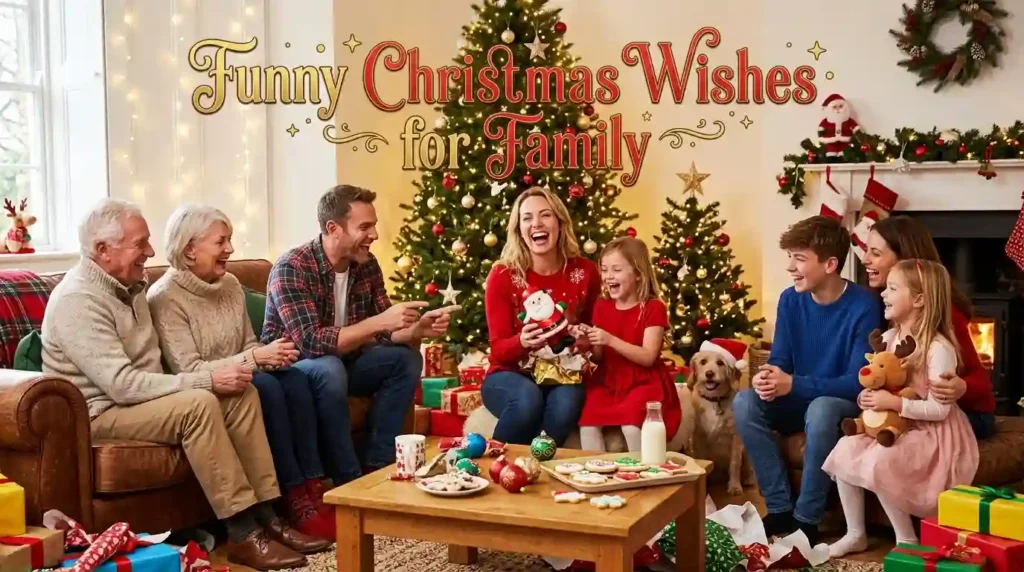 Funny Christmas Wishes for Family