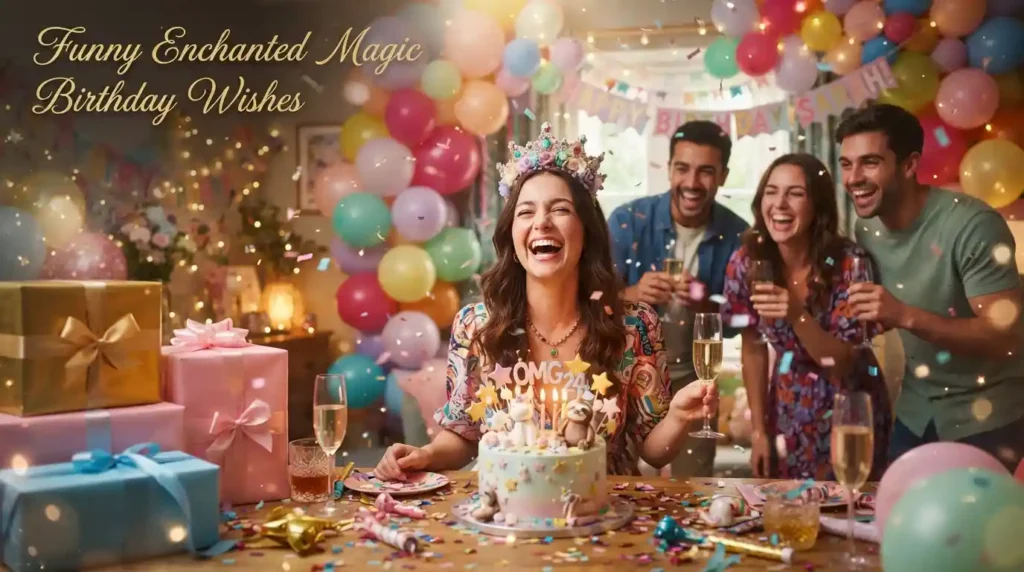 Funny Enchanted Magic Birthday Wishes