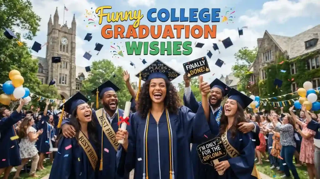 Funny Graduation Wishes