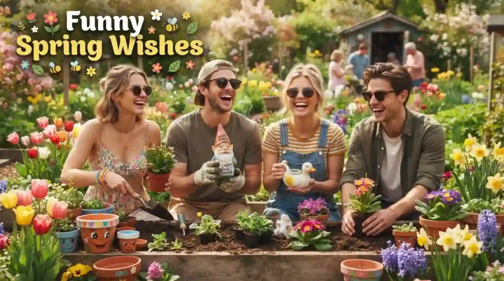 Funny Spring Wishes