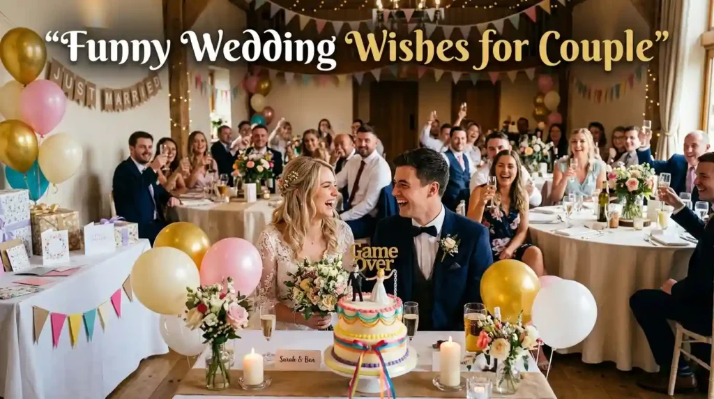 Funny Wedding Wishes Quotes for Couple