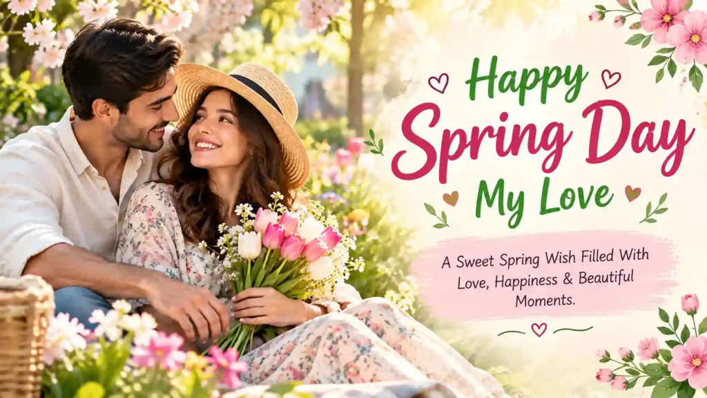 Happy Spring Day My Love