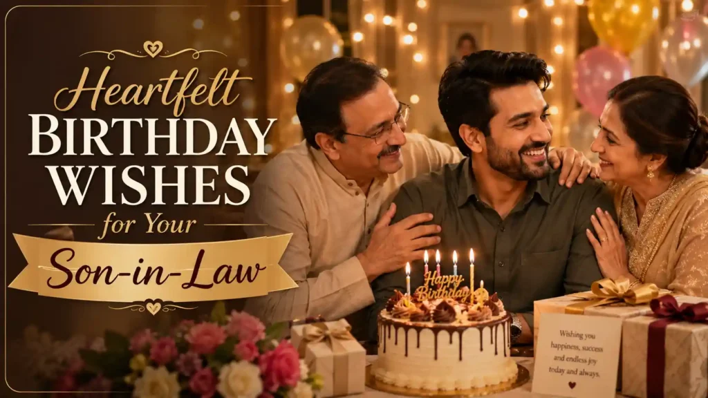 Heartfelt Birthday Wishes for Your Son-in-Law