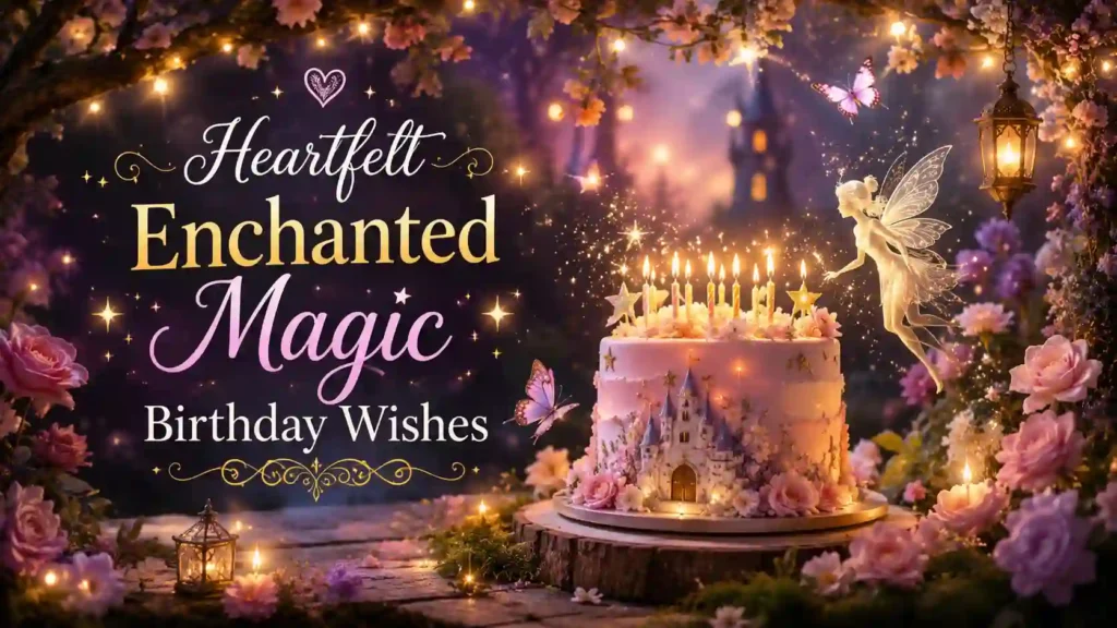 Heartfelt Enchanted Magic Birthday Wishes