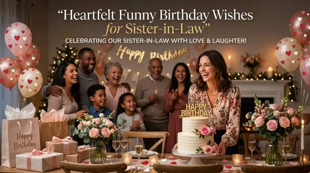 Heartfelt Funny Birthday Wishes for Sister-in-Law