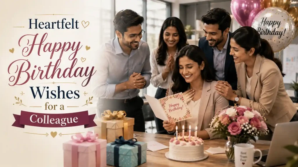 Heartfelt Happy Birthday Wishes for a Colleague