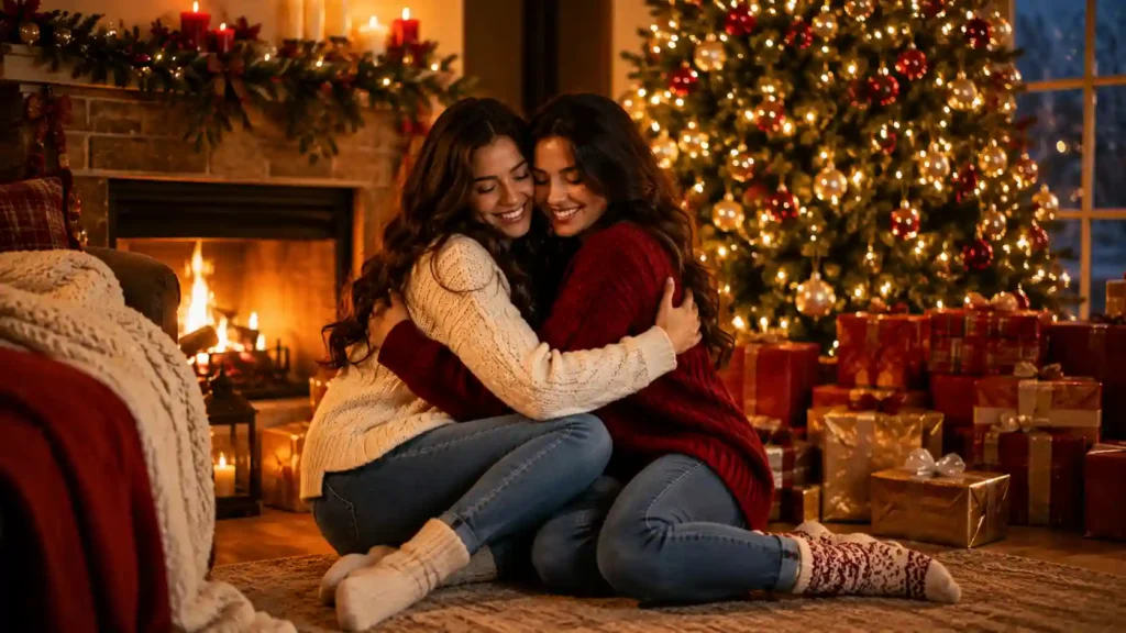 Heartfelt merry christmas wishes to sister