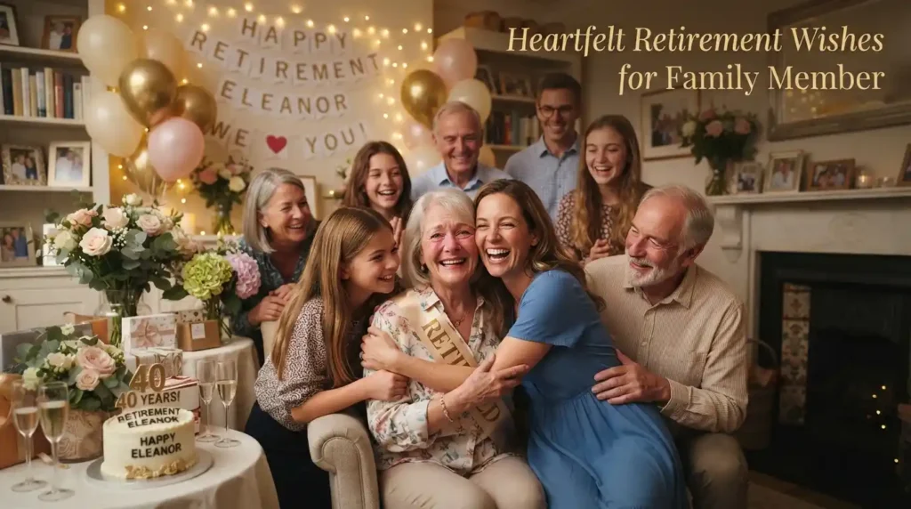 Heartfelt Retirement Wishes for Family Member