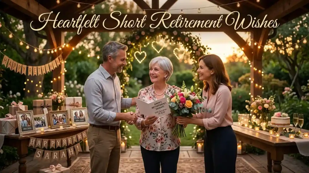 Heartfelt Short Retirement Wishes