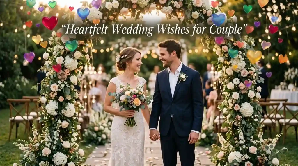 Heartfelt Wedding Wishes Quotes for Couple