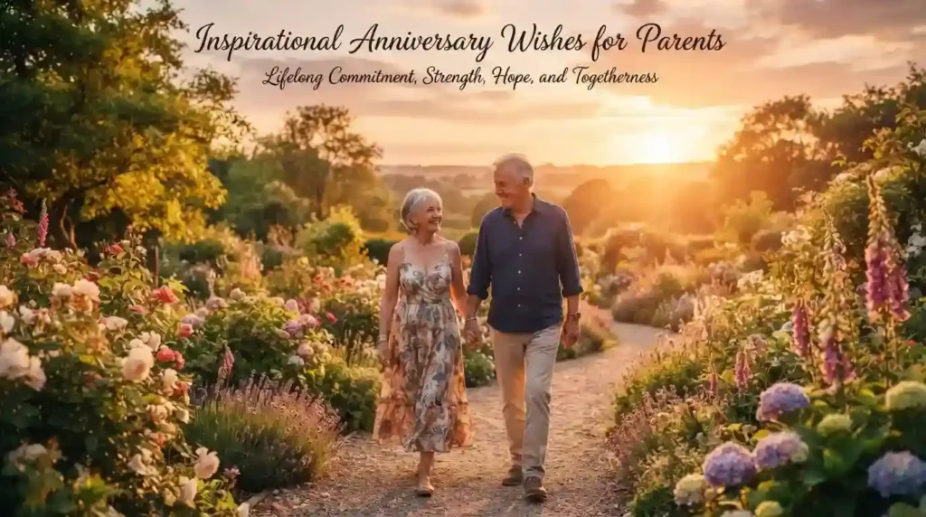 Inspirational Anniversary Wishes for Parents