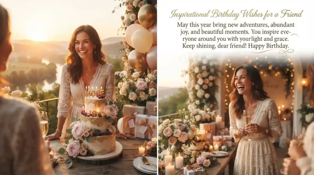 Inspirational Birthday Wishes for a Friend