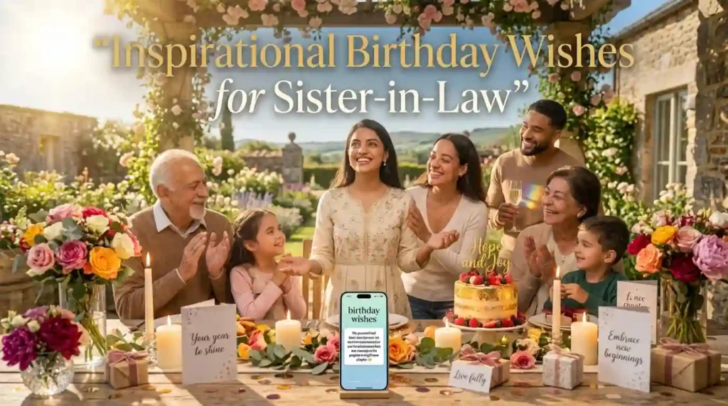Inspirational Birthday Wishes for Sister-in-Law