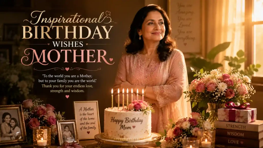 Inspirational Birthday Wishes Mother