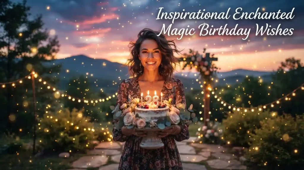 Inspirational Enchanted Magic Birthday Wishes