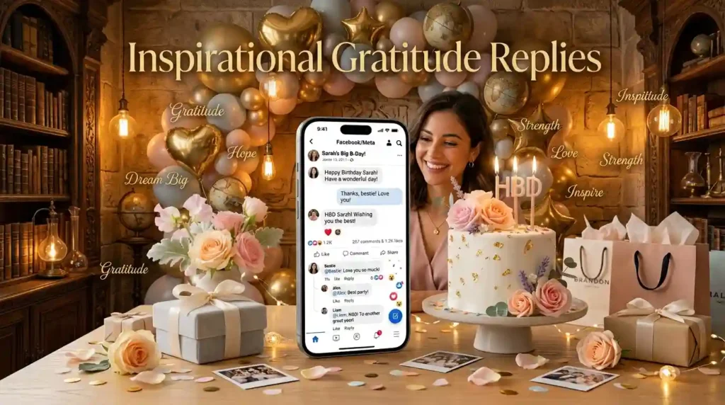 Inspirational Gratitude Replies