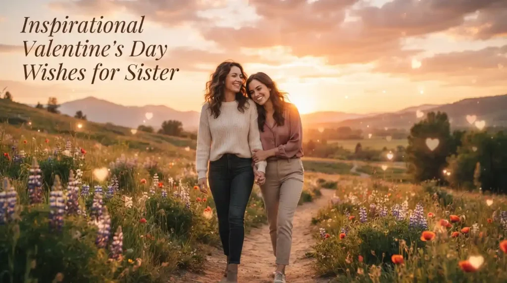 Inspirational Valentine’s Day Wishes for Sister