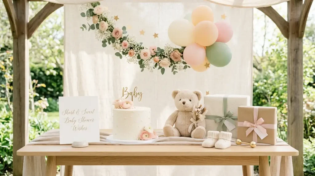 Short & Sweet Baby Shower Wishes