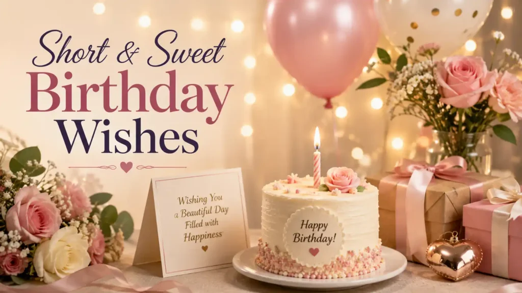 Short & Sweet Birthday Wishes
