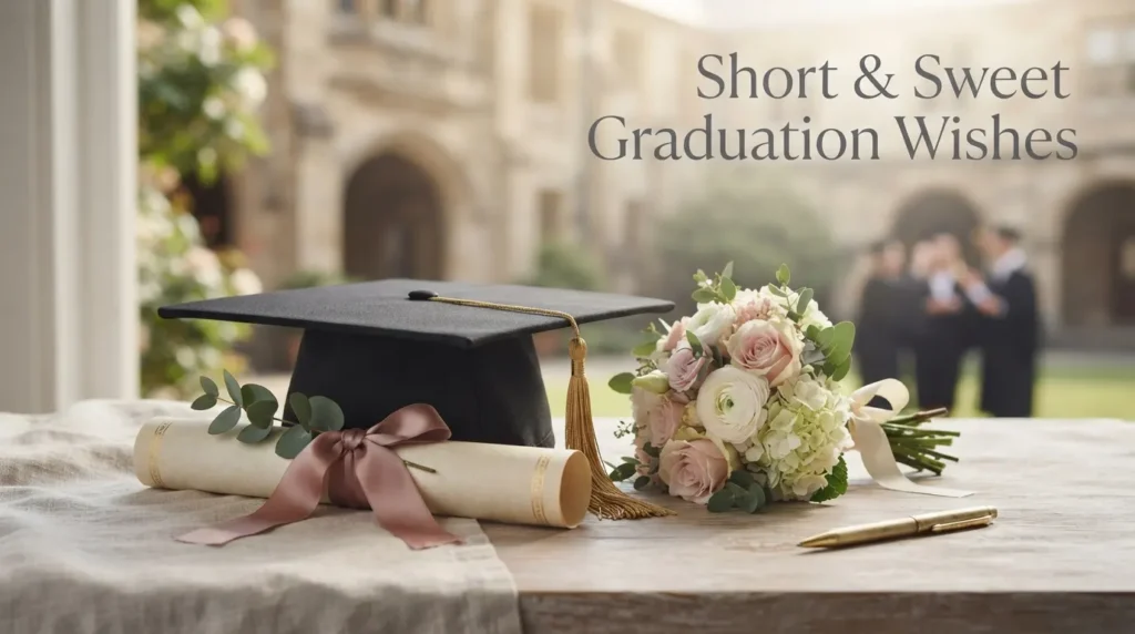 Short & Sweet Graduation Wishes