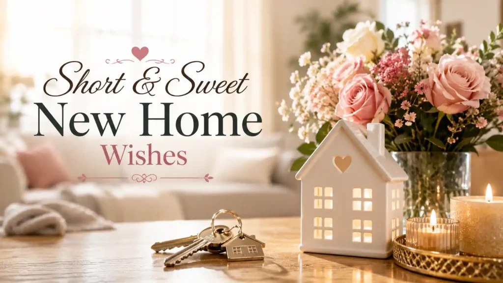 Short & Sweet New Home Wishes