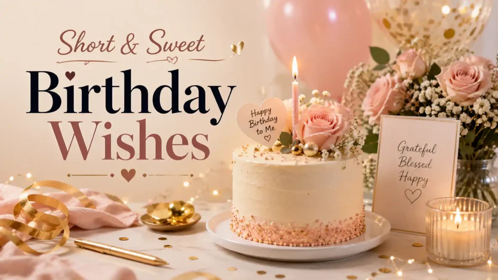 Short & Sweet Birthday Wishes