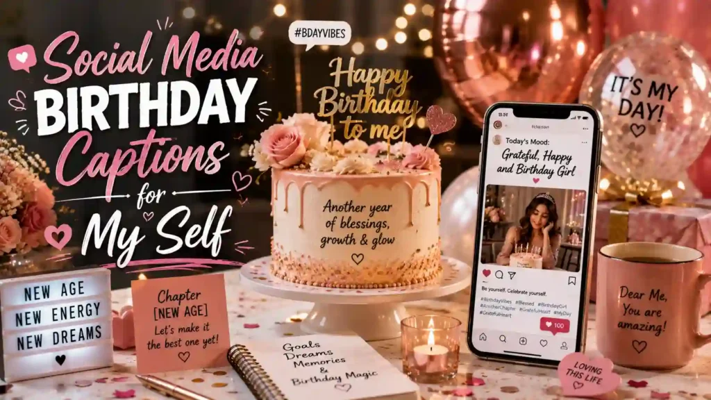 Social Media Birthday Caption Ideas