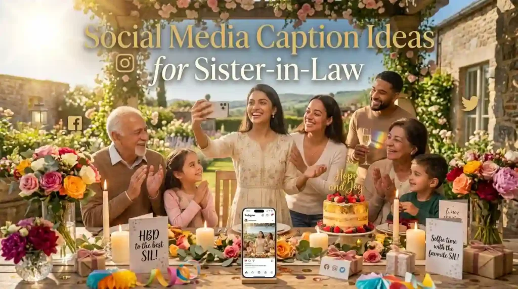 Social Media Caption Ideas for Sister-in-Law