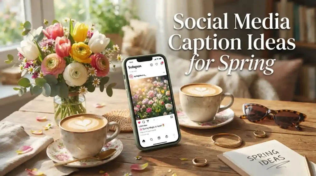 Social Media Caption Ideas for Spring