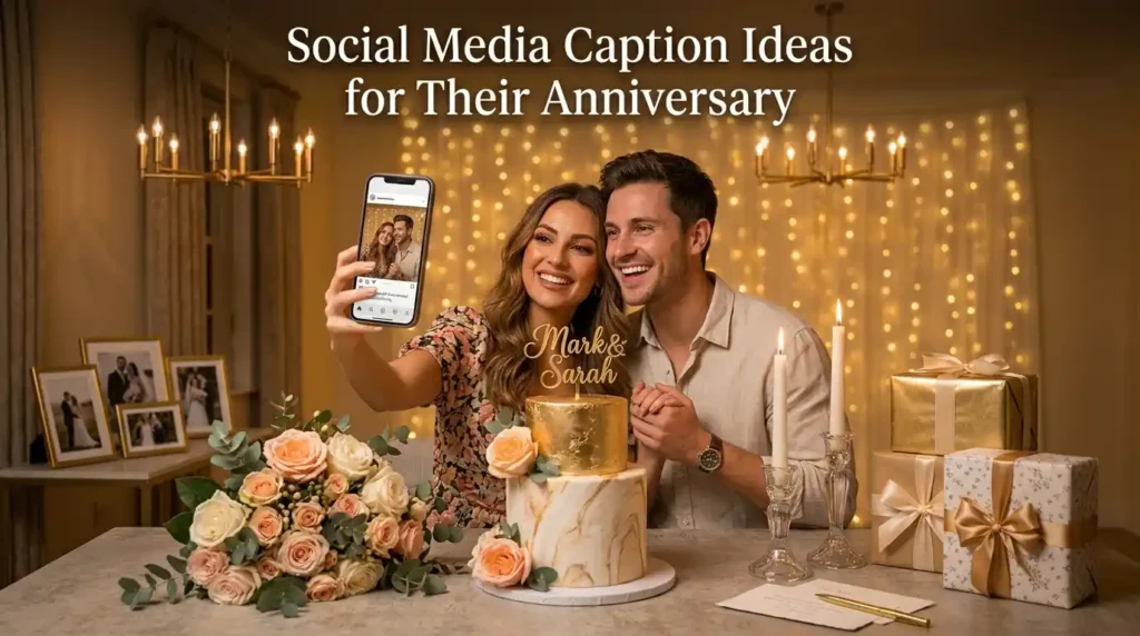Social Media Caption Ideas for Their Anniversary